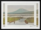 Mount Fuji As Seen From Kashiwabara (1897), arte de Kazumasa Ogawa