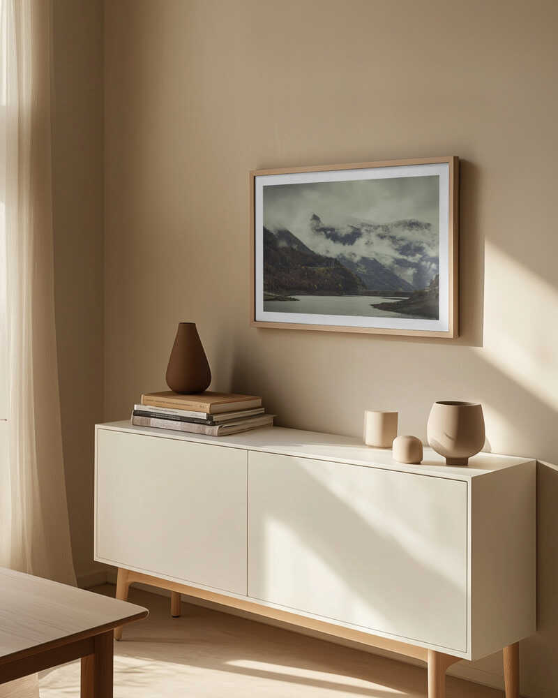 Misty Mountain Lake, arte de Javier Pardina