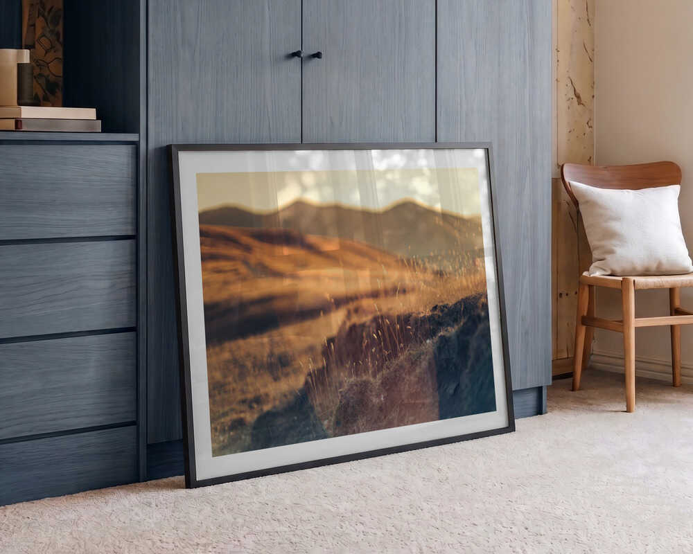 Golden Hour Hills, arte de Javier Pardina