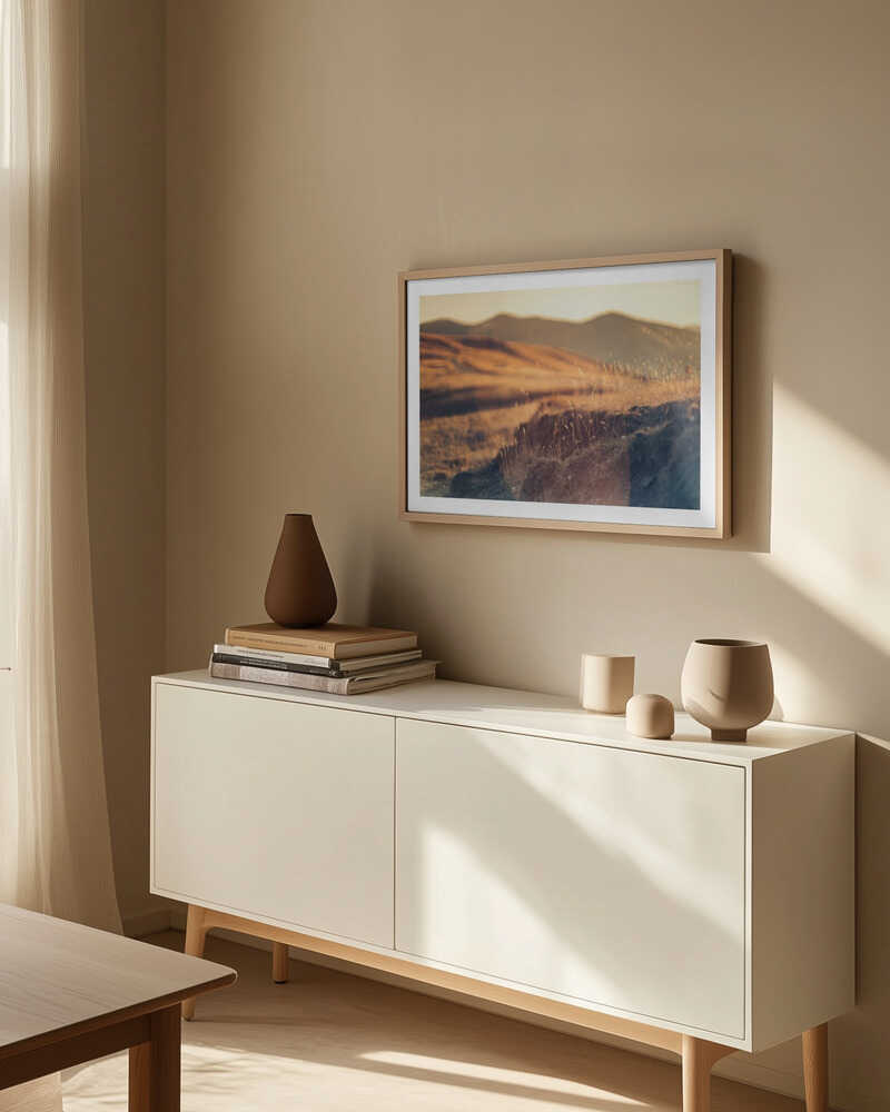 Golden Hour Hills, arte de Javier Pardina