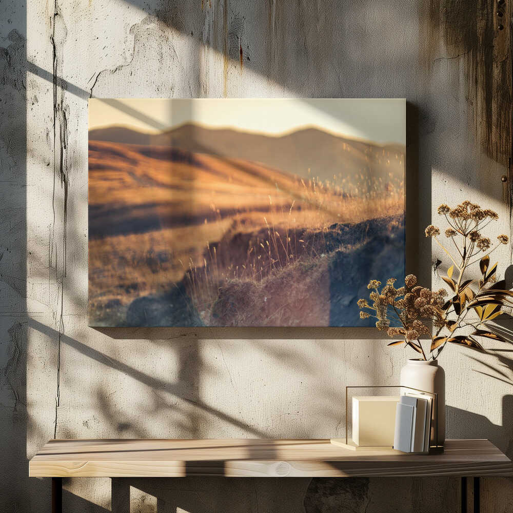 Golden Hour Hills, arte de Javier Pardina