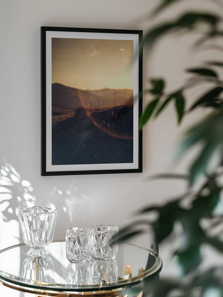 Golden Hour Mountains, arte de Javier Pardina