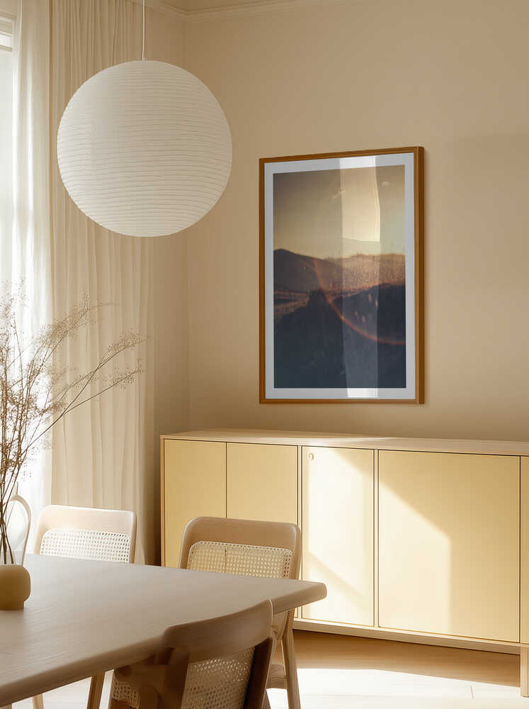Golden Hour Mountains, arte de Javier Pardina