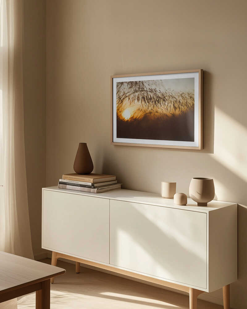 Golden Hour Grass, arte de Javier Pardina