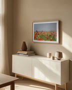 Red Poppy Field, arte de Javier Pardina