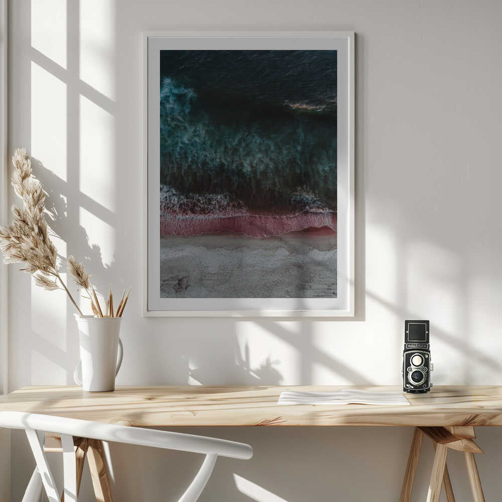 Pink Beach Ocean View, arte de Javier Pardina