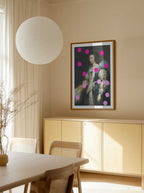 Elegant Lady with Pink Dots, arte de Talitha McQueen