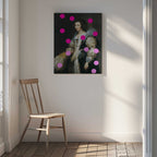 Elegant Lady with Pink Dots, arte de Talitha McQueen
