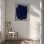 Blue Strokes 5, arte de Mareike Böhmer