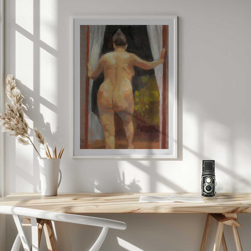 Sunlit Doorway Nude, arte de Tore Bahnson