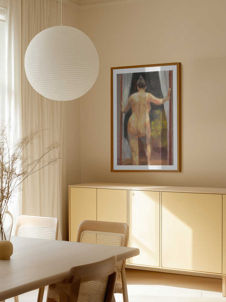 Sunlit Doorway Nude, arte de Tore Bahnson