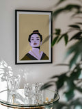 Stylized Geisha Portrait, arte de Nicholas