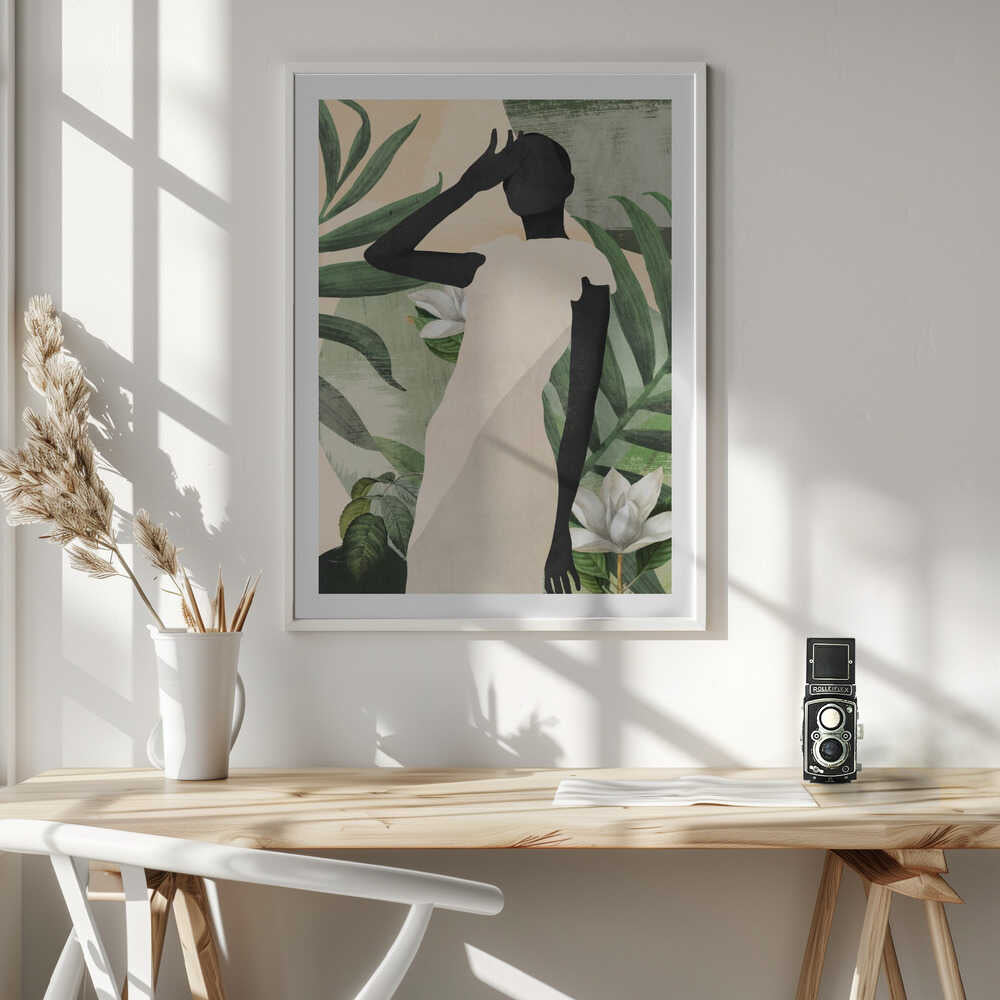 Elegant Tropical Serenity, arte de ThingDesign