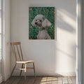 Elegant Poodle Charm, arte de SHANDU