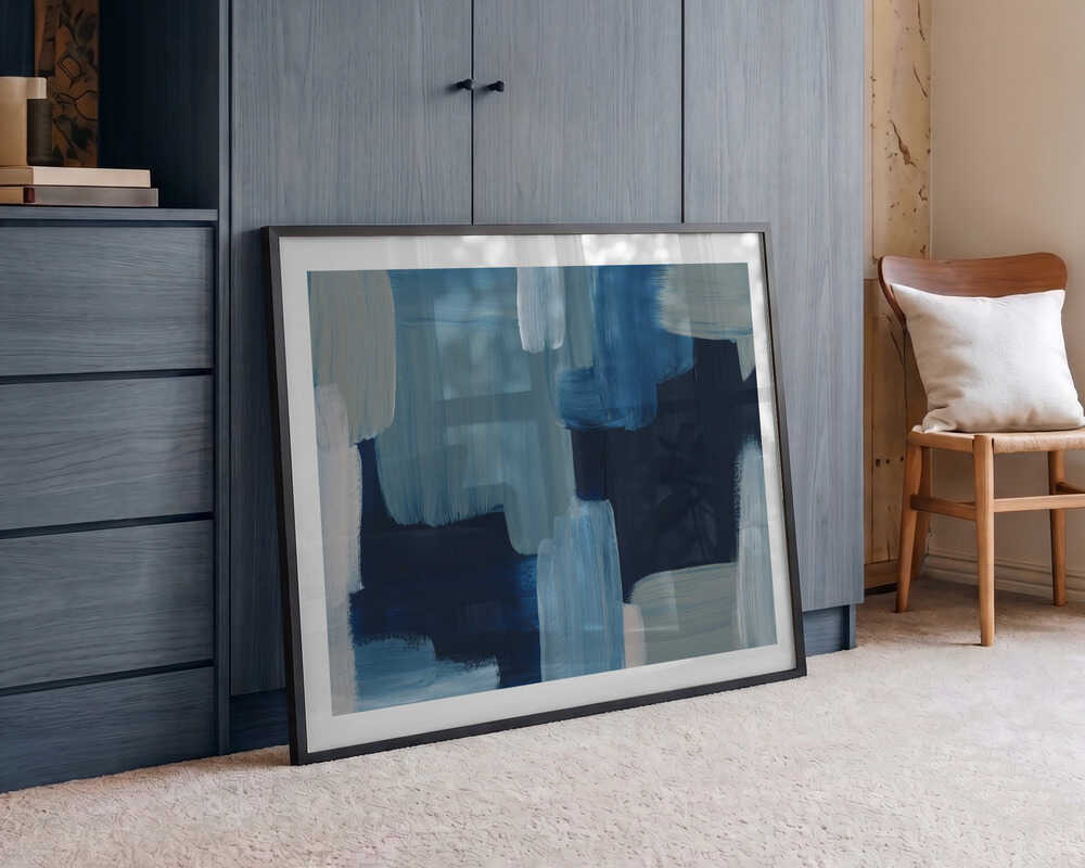Abstract Brush Strokes, arte de Mareike Böhmer