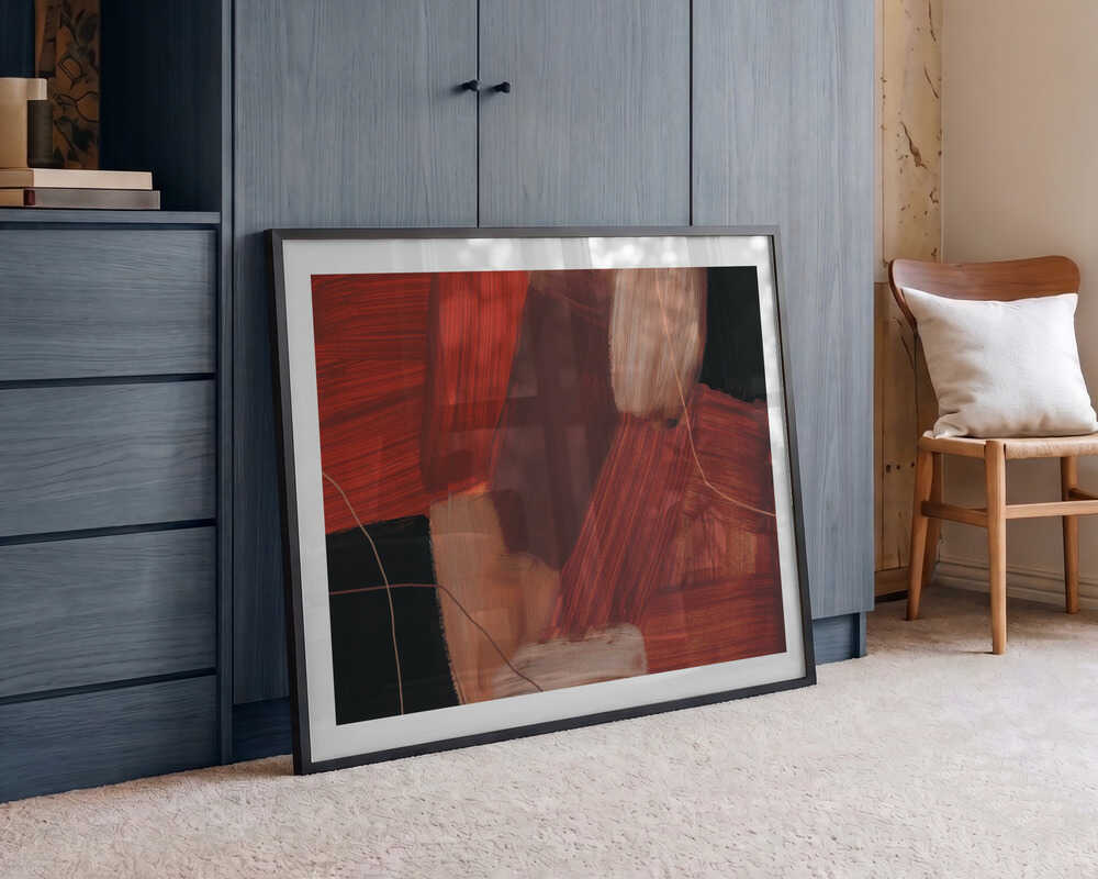 Abstract Brush Strokes, arte de Mareike Böhmer
