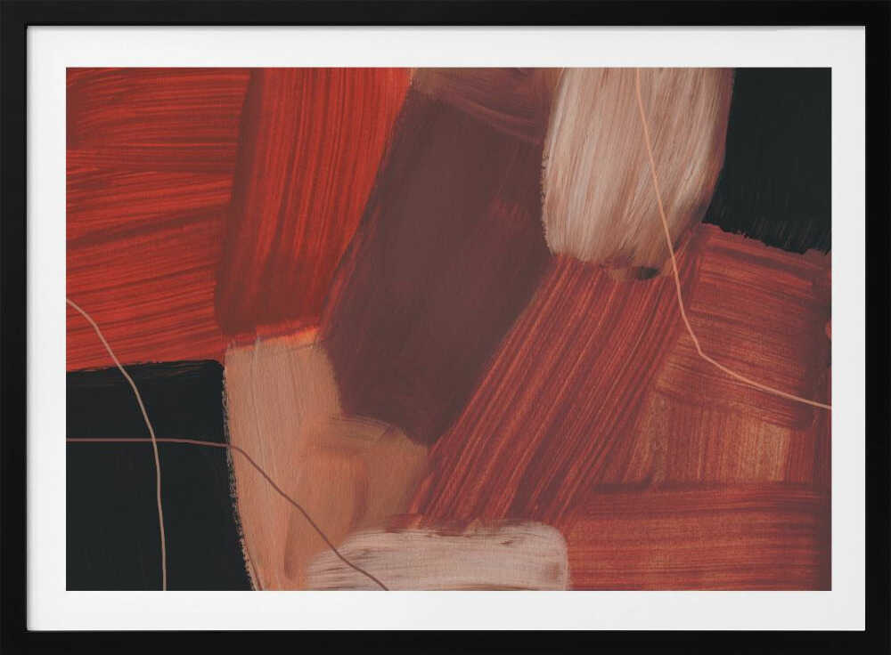 Abstract Brush Strokes, arte de Mareike Böhmer