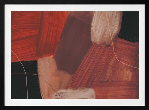 Abstract Brush Strokes, arte de Mareike Böhmer