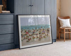Lively Beach Day, arte de Emma Bell