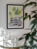 Eclectic Patterned Vases, arte de Annick