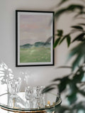 Misty Morning Fields, arte de Katharina Puritscher