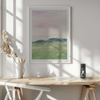 Misty Morning Fields, arte de Katharina Puritscher