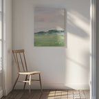 Misty Morning Fields, arte de Katharina Puritscher