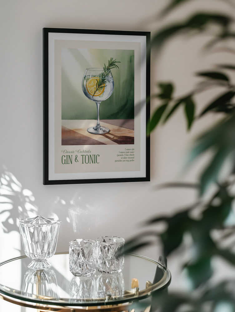 Classic Gin Tonic, arte de Andreas Magnusson