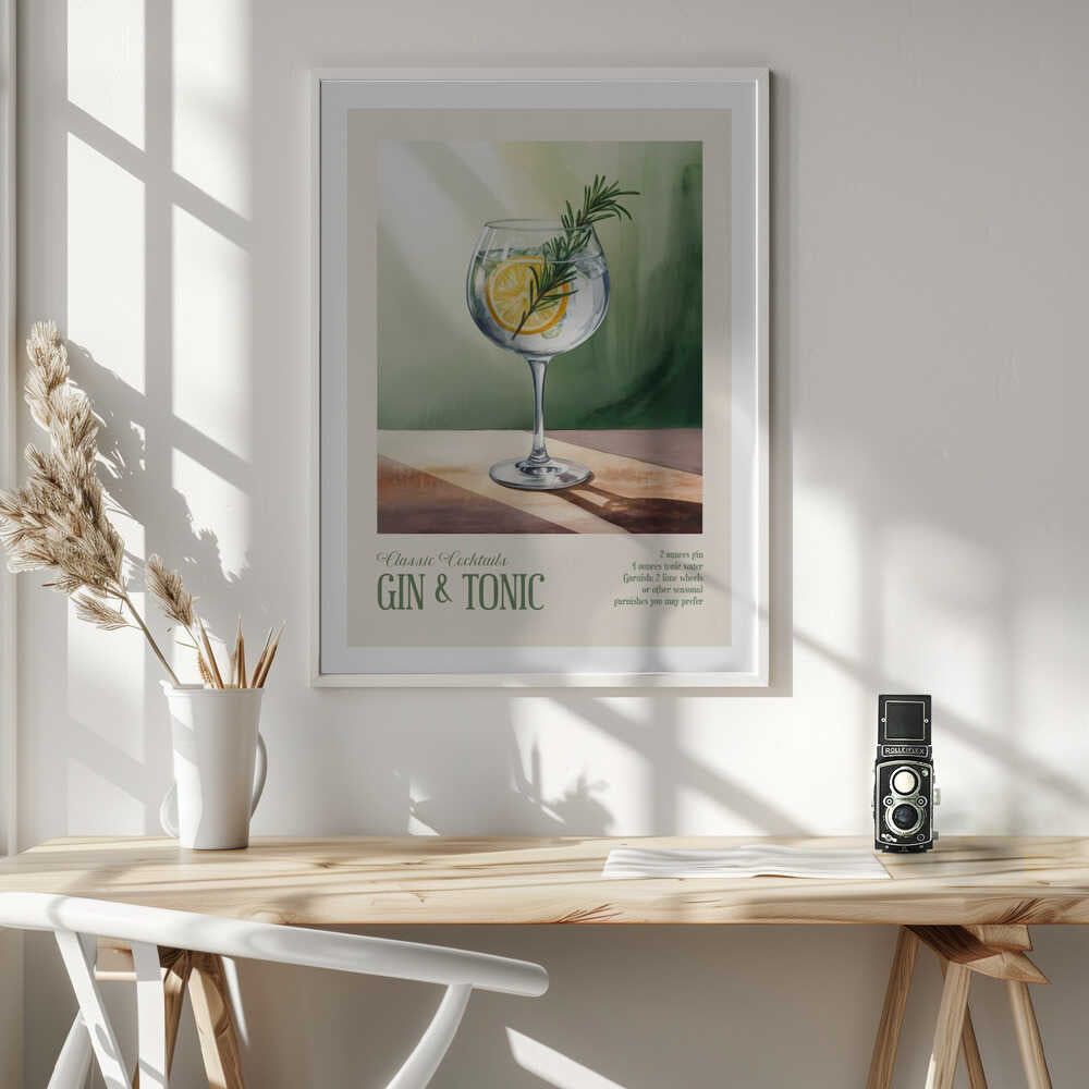 Classic Gin Tonic, arte de Andreas Magnusson