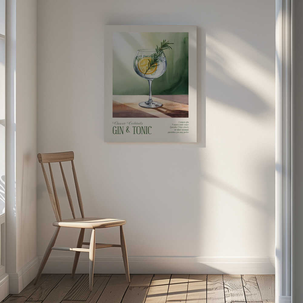 Classic Gin Tonic, arte de Andreas Magnusson