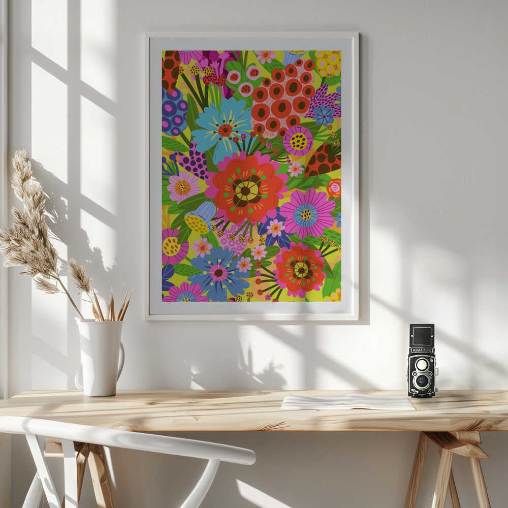 Vibrant Blossoms, arte de Marusha Belle