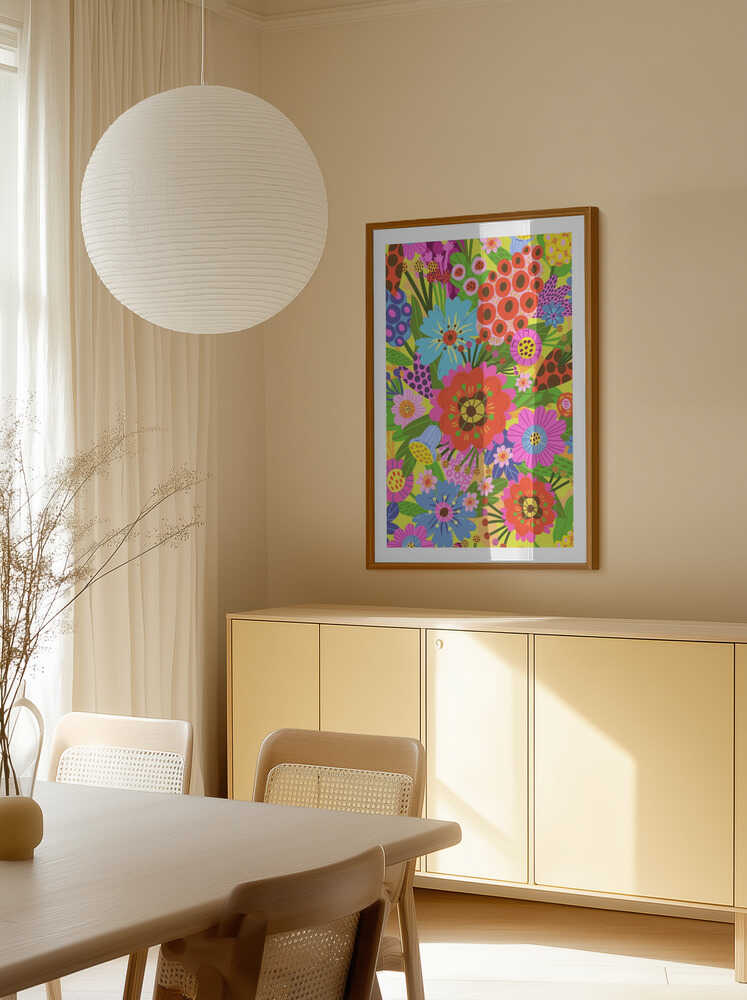 Vibrant Blossoms, arte de Marusha Belle