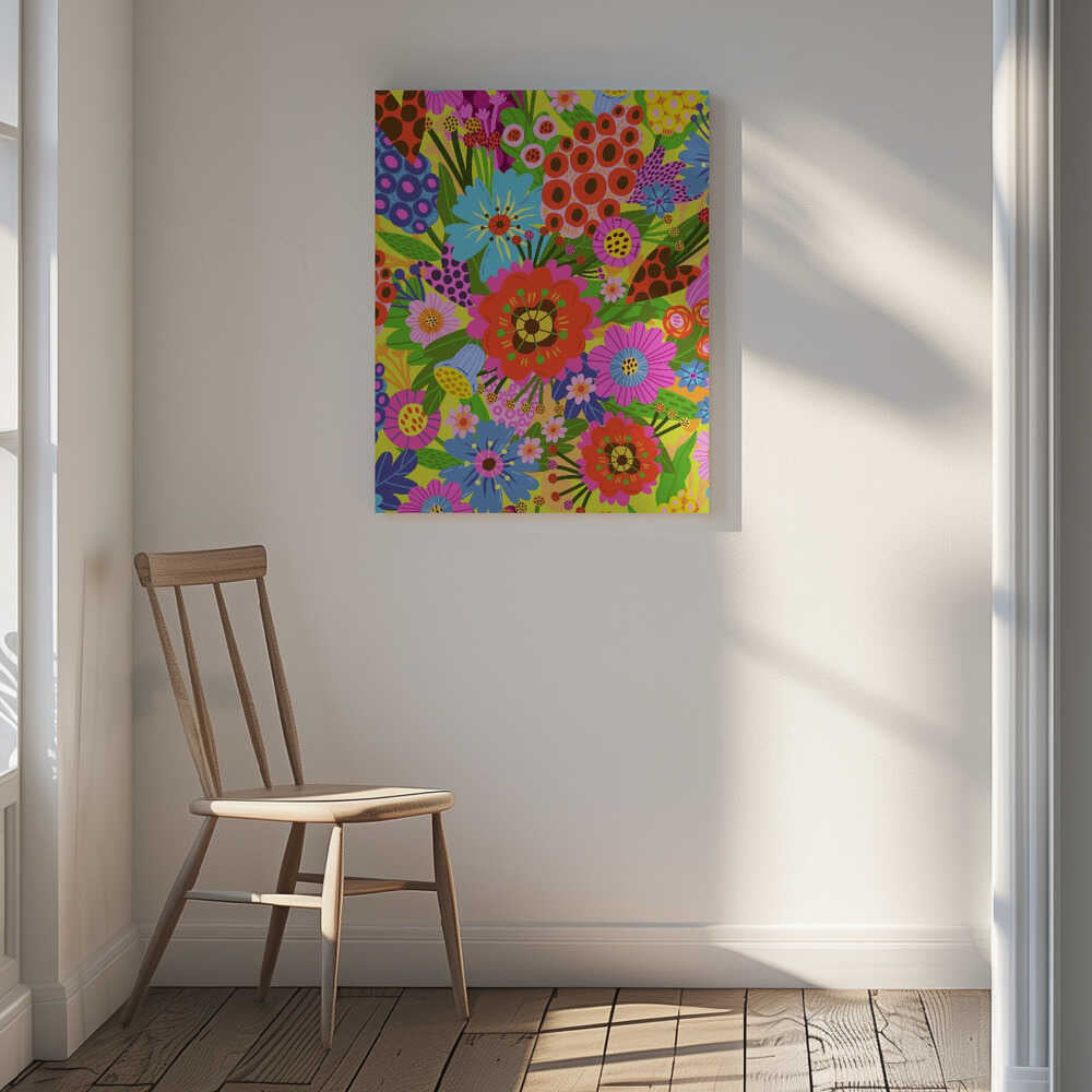 Vibrant Blossoms, arte de Marusha Belle