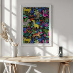 Colorful Jungle Animals, arte de Marusha Belle