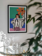 Vibrant Fashion Abstract, arte de City Art
