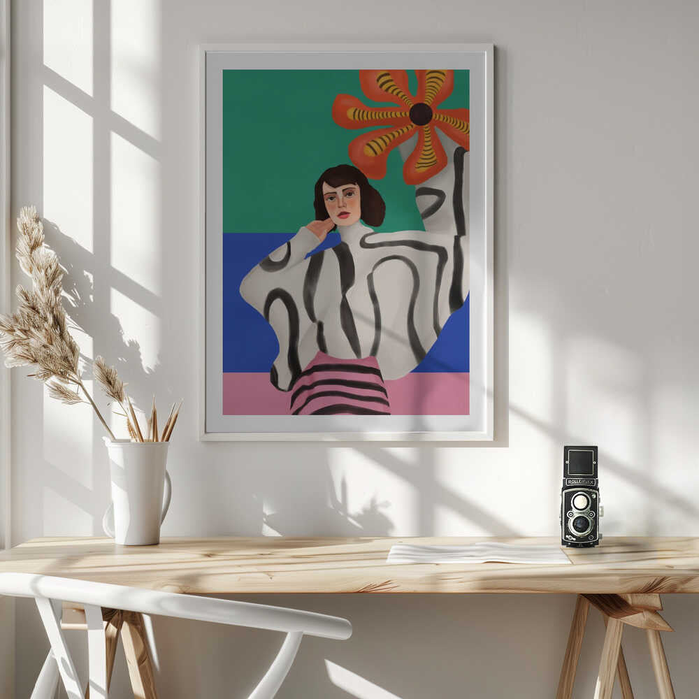 Vibrant Fashion Abstract, arte de City Art