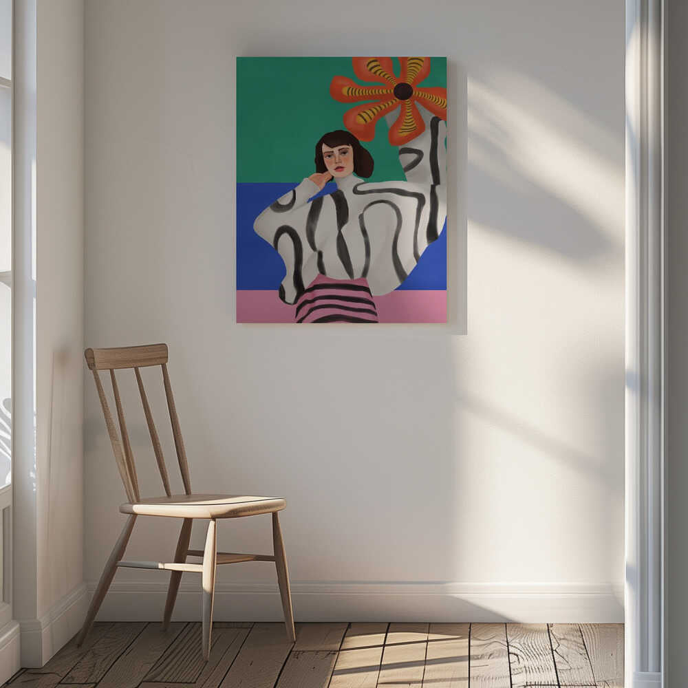 Vibrant Fashion Abstract, arte de City Art