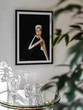 Elegant Fashion Portrait, arte de dragonfly