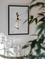 Graceful Fashion Pose, arte de dragonfly