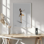 Graceful Fashion Pose, arte de dragonfly