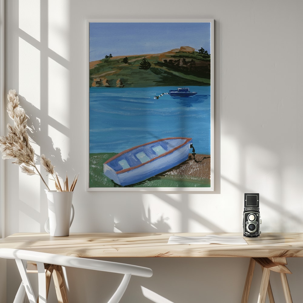 Peaceful Coastal Scene