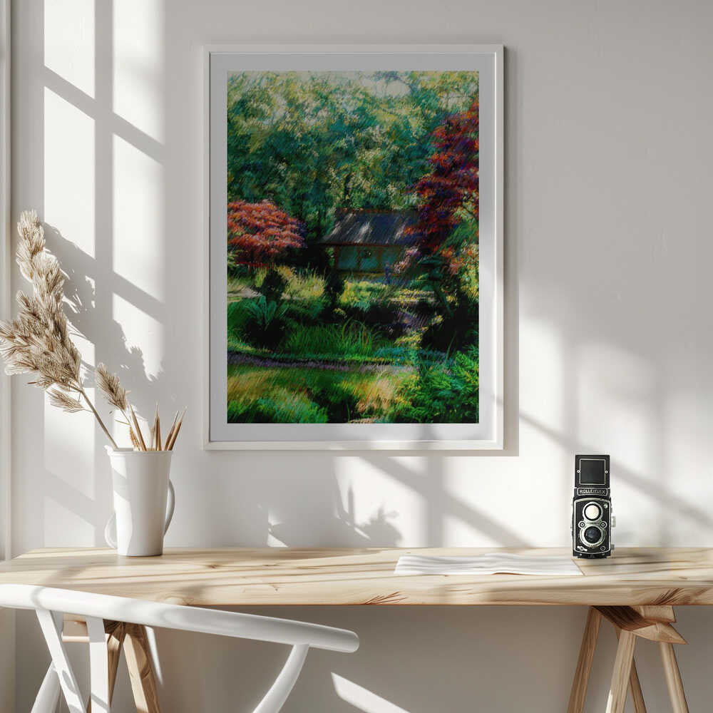 Japanese Garden 2 (2014), arte de Corné Akkers