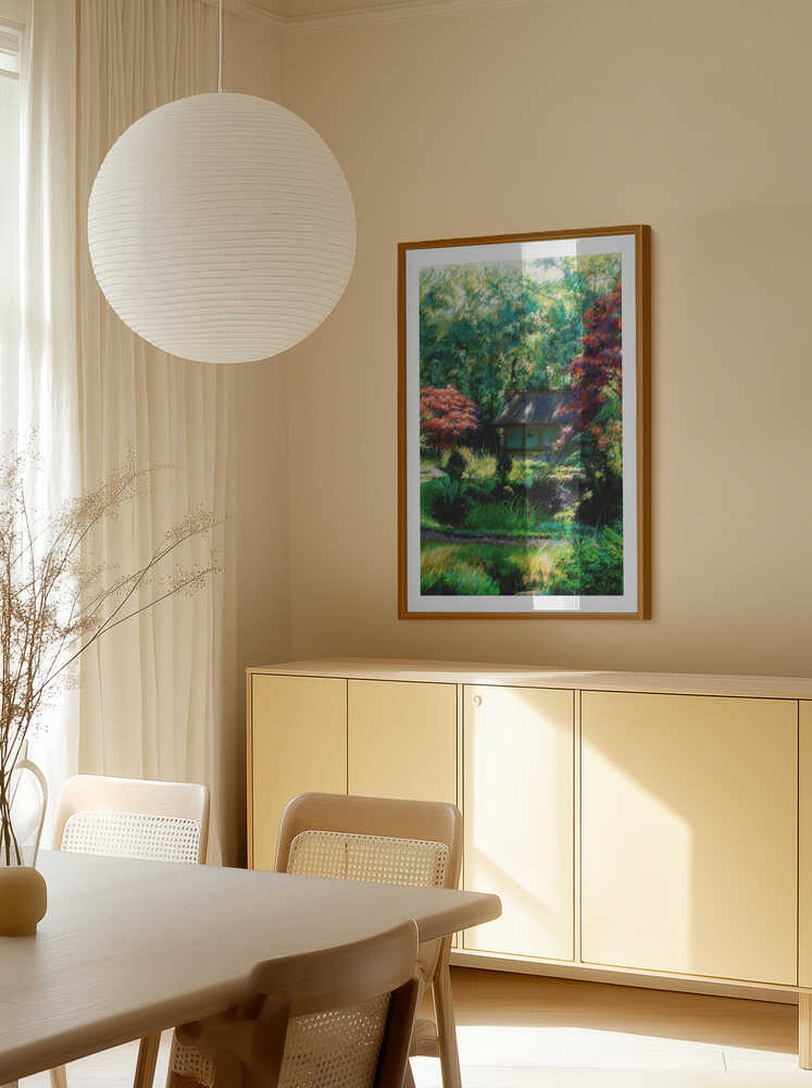 Japanese Garden 2 (2014), arte de Corné Akkers