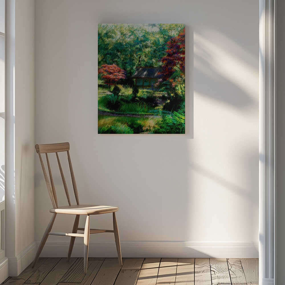 Japanese Garden 2 (2014), arte de Corné Akkers