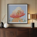 Dreamy Floral Cloud Woman, arte de Zove Ahhh