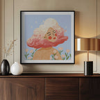 Dreamy Floral Cloud Woman, arte de Zove Ahhh