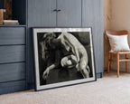 Pensive Nude in Shadow, arte de Corné Akkers
