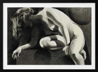 Pensive Nude in Shadow, arte de Corné Akkers
