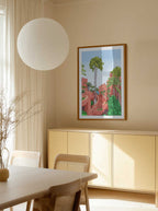 Terracotta Resort Palms, arte de Uma Gokhale