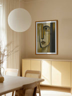 Abstract Golden Portrait, arte de HUGO